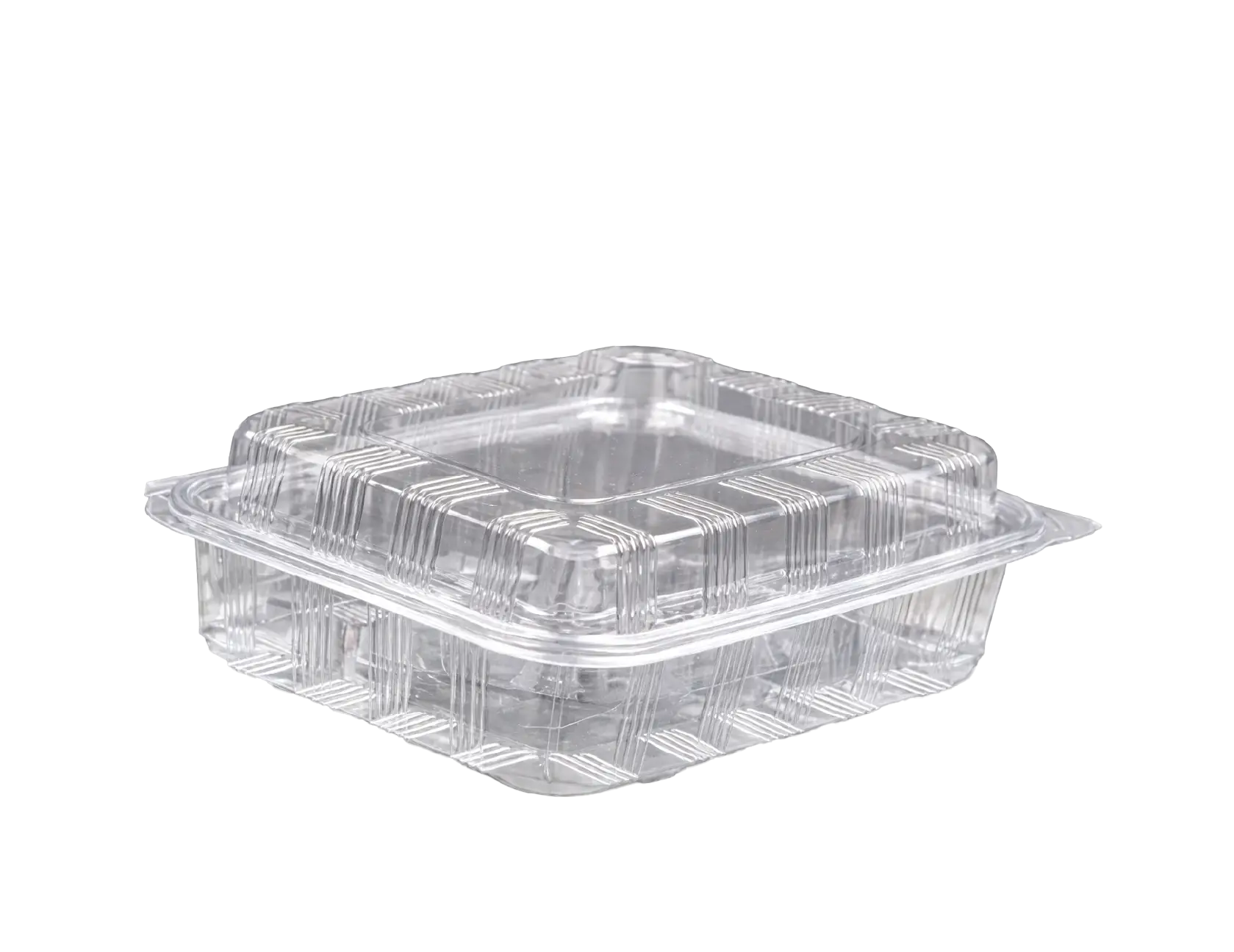 High LID Pet Box 1250 High Lid PET Container 1250 ml (229×175×74 mm) - Image 1